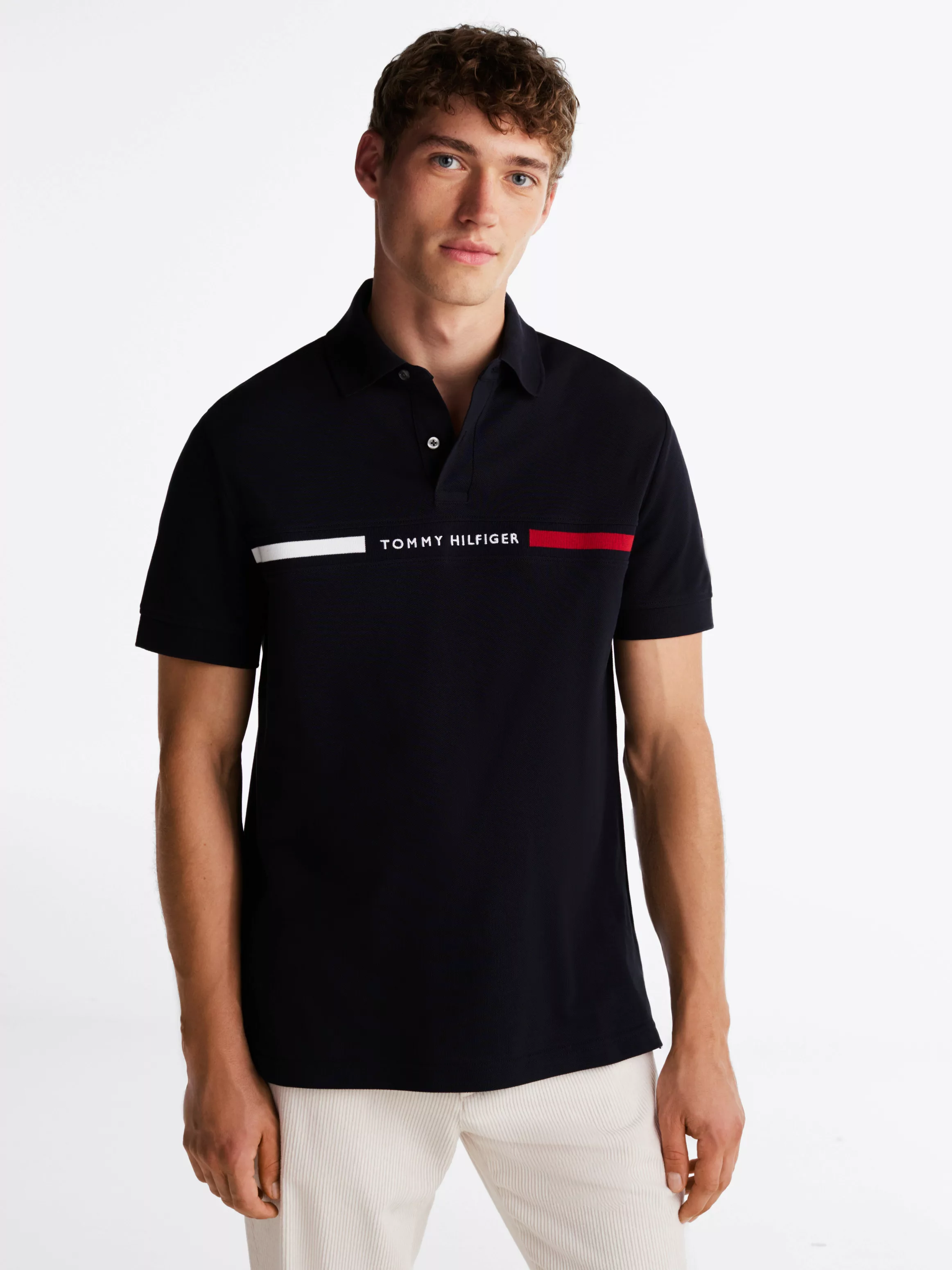 Tommy Hilfiger Poloshirt "HILFIGER CHEST INSERT REG POLO" günstig online kaufen