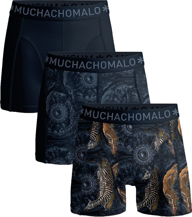 Muchachomalo Boxershorts 3er-Pack Circle Of Life - Größe L günstig online kaufen