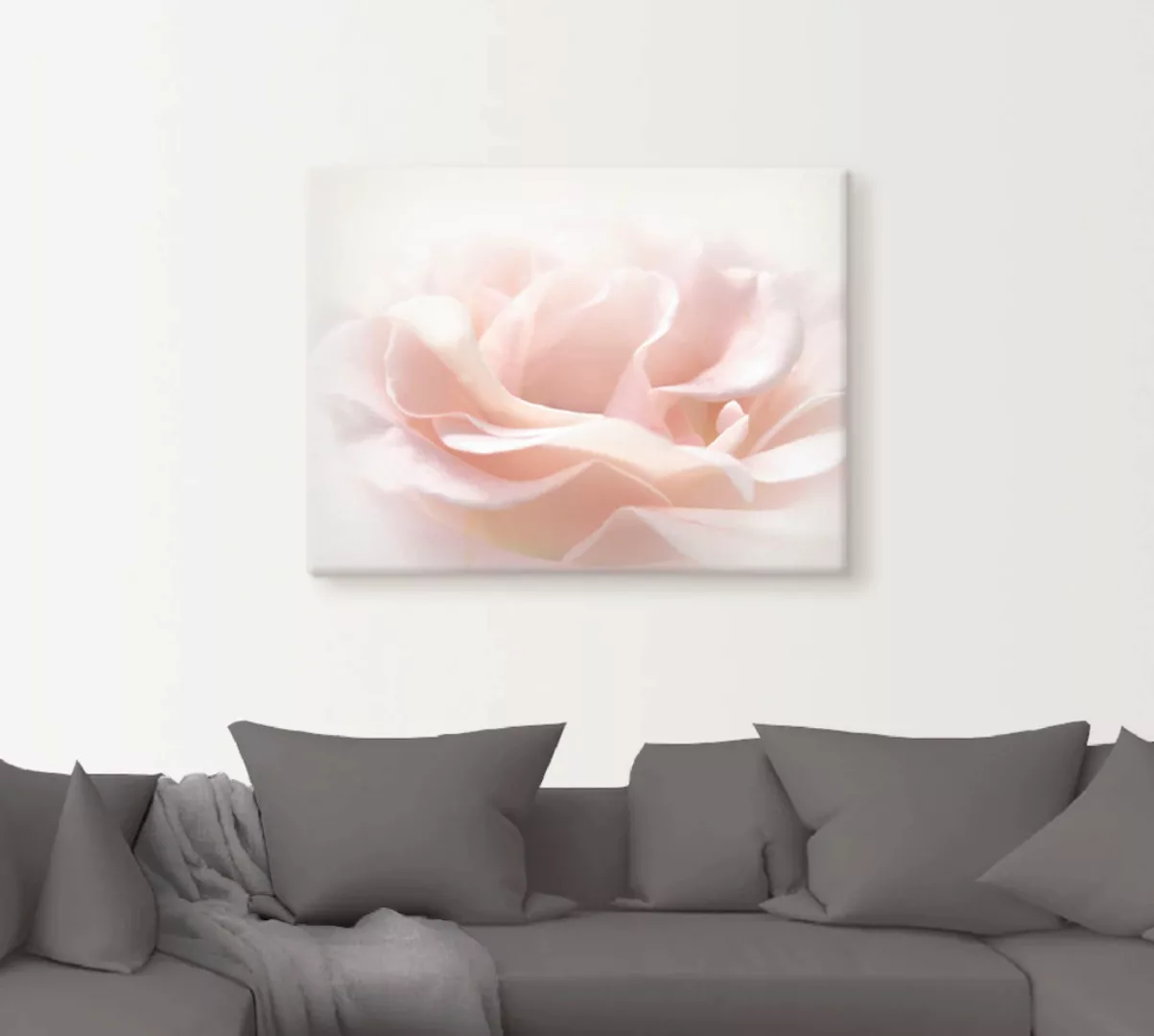 Artland Wandbild »Rose I«, Blumen, (1 St.) günstig online kaufen