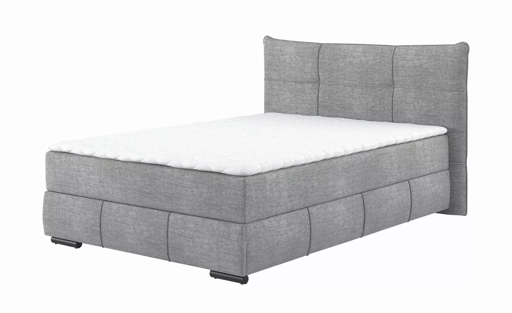 Boxbett  Margam ¦ silber ¦ Maße (cm): B: 165 H: 109 Betten > Polsterbetten günstig online kaufen