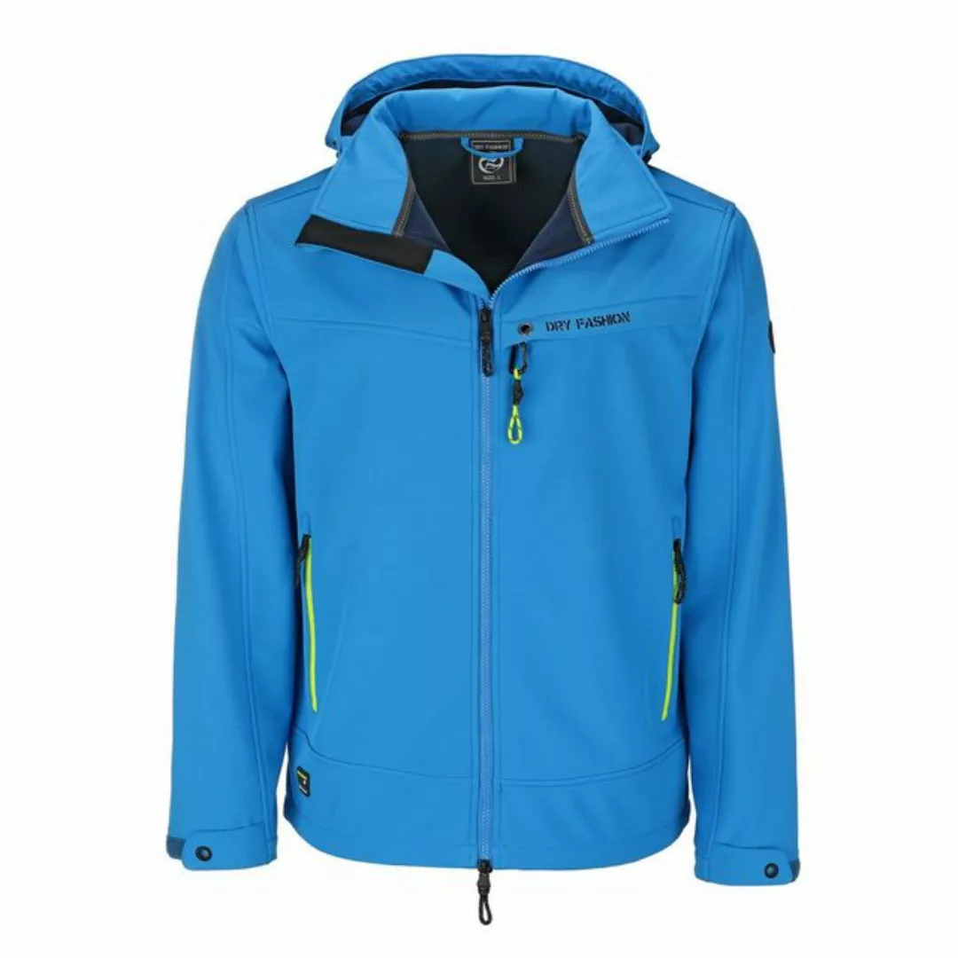 Dry Fashion Softshelljacke Herren Outdoor-Jacke Flensburg - Fleece-Innenfut günstig online kaufen