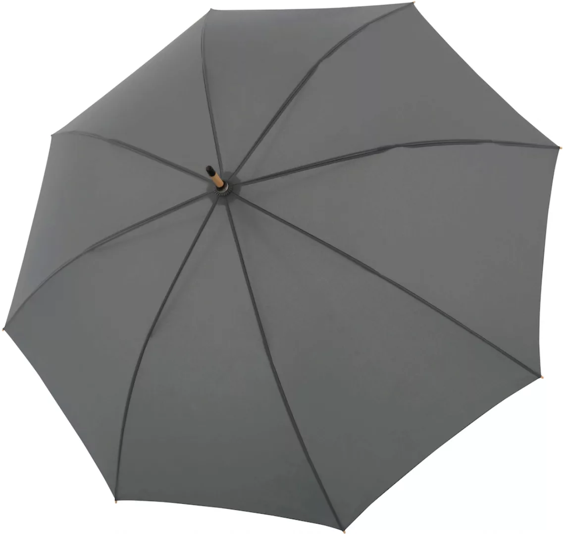 doppler Stockregenschirm "nature Long, slate grey" günstig online kaufen