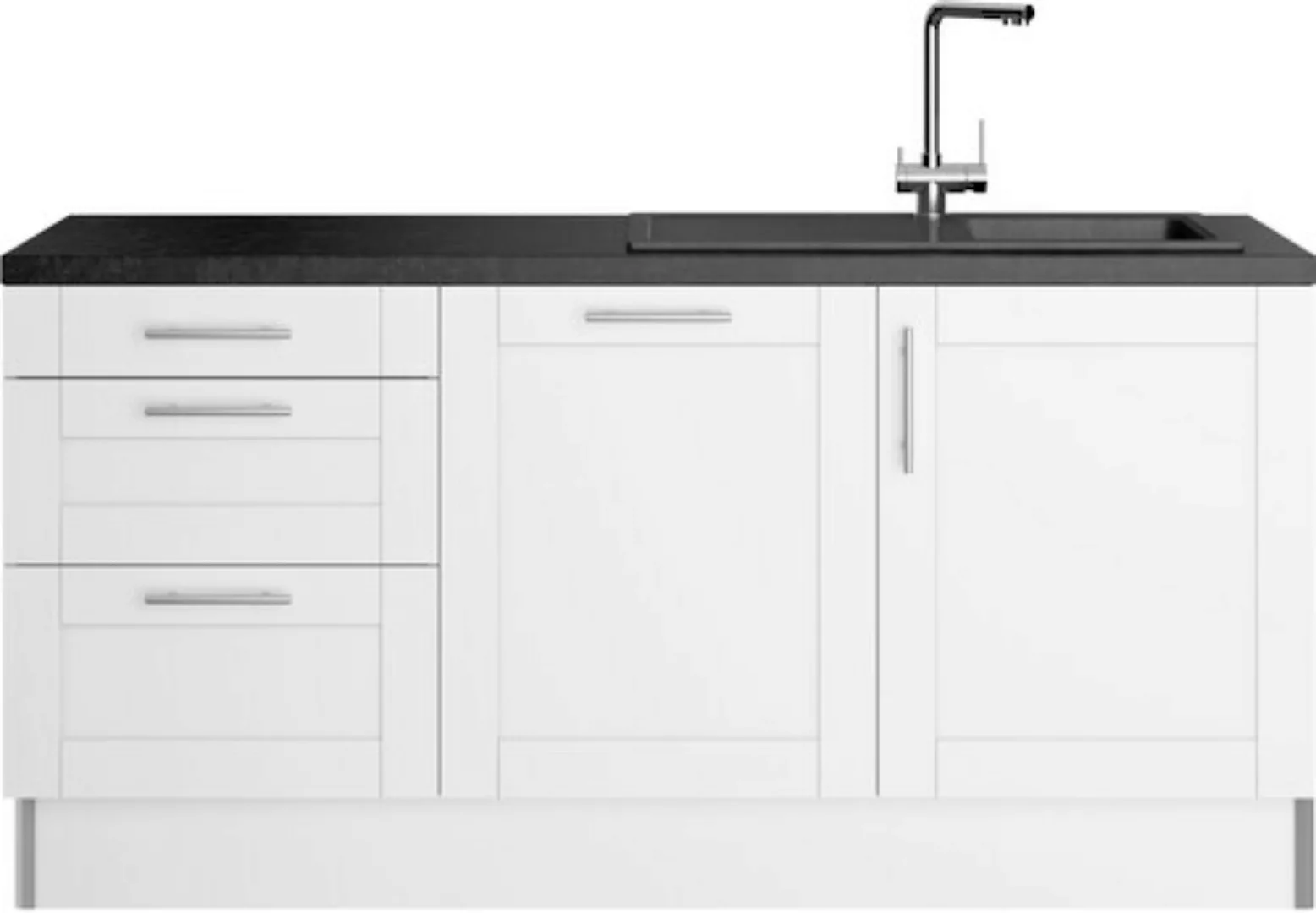 OPTIFIT Küche "Ahus", 180 cm breit, ohne E-Geräte, Soft Close Funktion, MDF günstig online kaufen