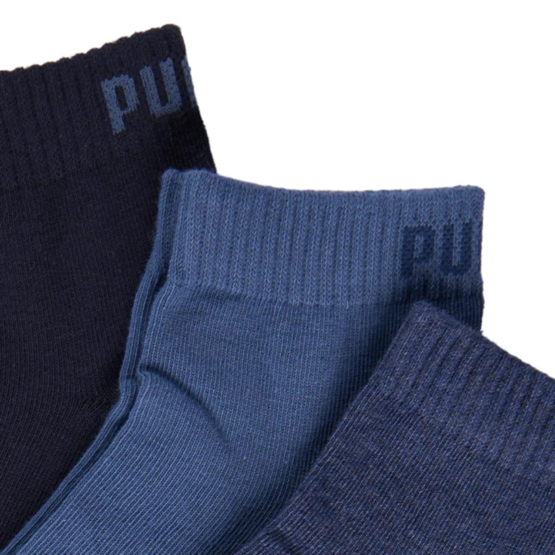 PUMA Kurzsocken, (3 Paar), mit Rippbündchen günstig online kaufen