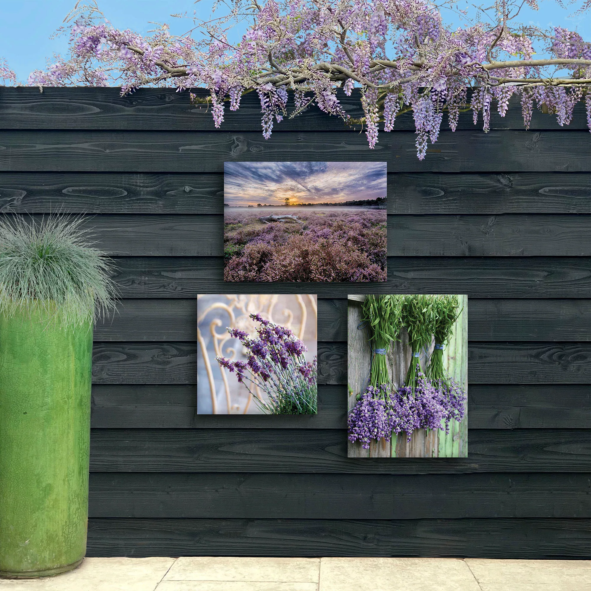 Art for the home Leinwandbild "Outdoor Lavendel 50x70cm", (1 St.) günstig online kaufen