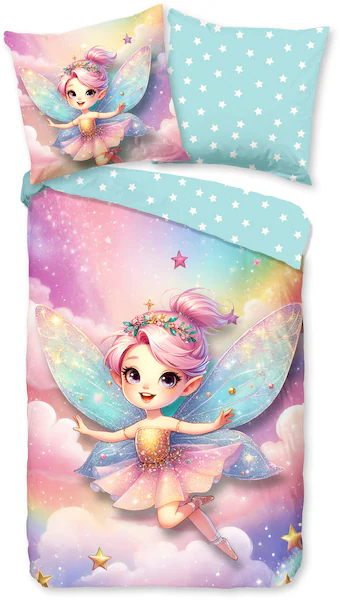 good morning Kinderbettwäsche »Twinkles«, Baumwolle, Renforcé, 2 Teilig, We günstig online kaufen