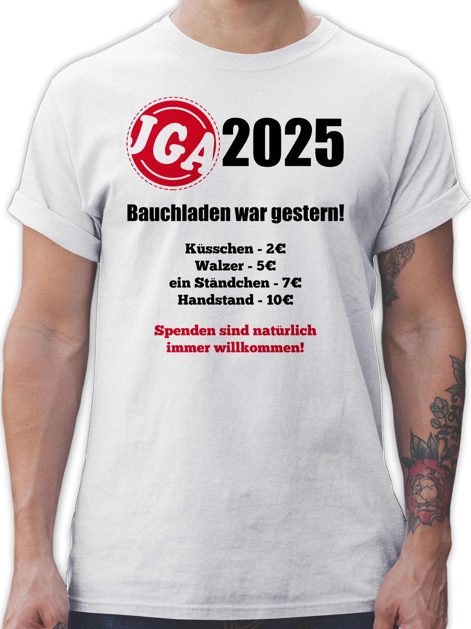 Shirtracer T-Shirt Aufgaben der Braut - günstig online kaufen