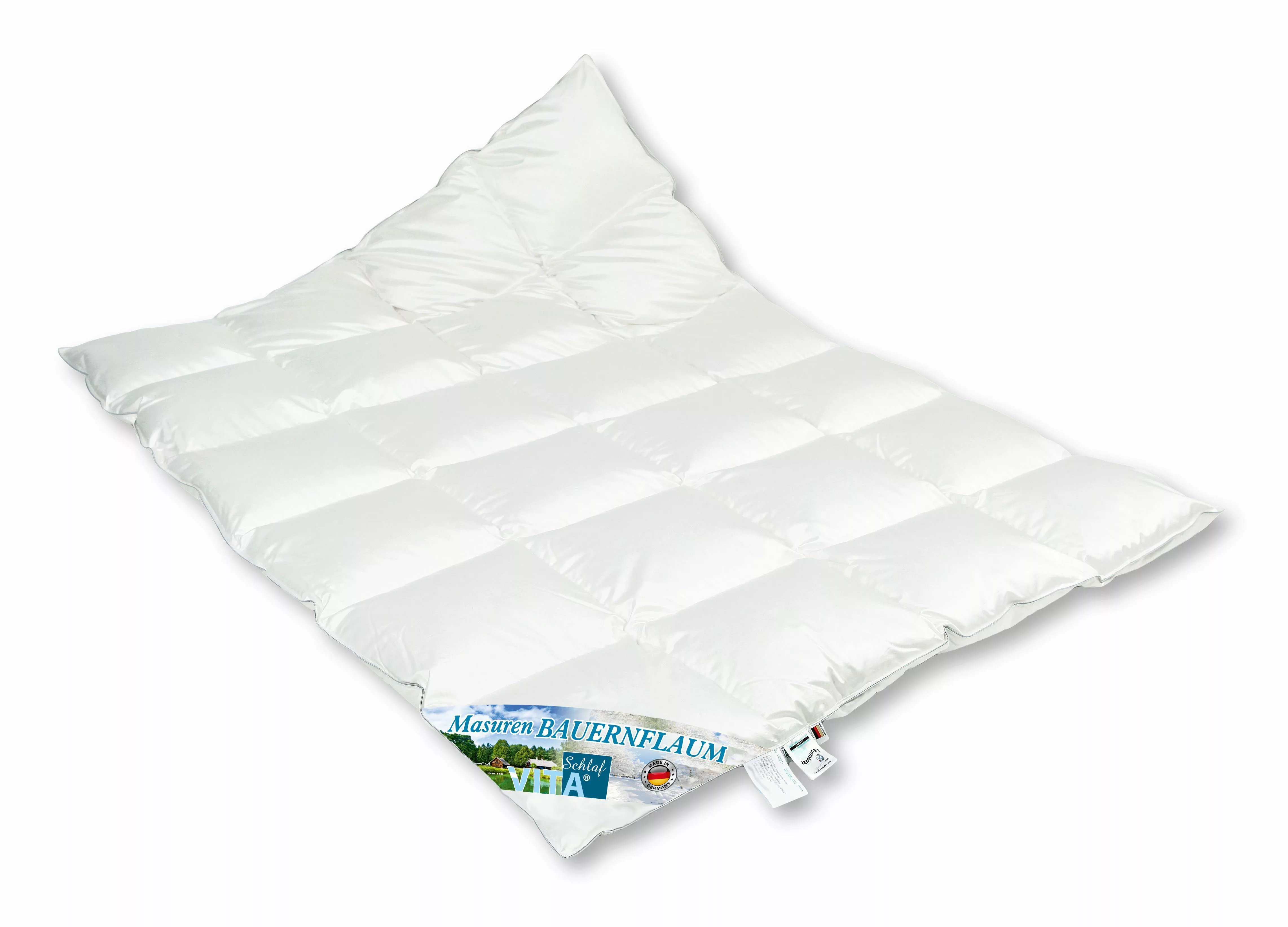 Vitaschlaf Gänsedaunenbettdecke Vitaschlaf® MASUREN BAUERNFLAUM Bettdecken günstig online kaufen