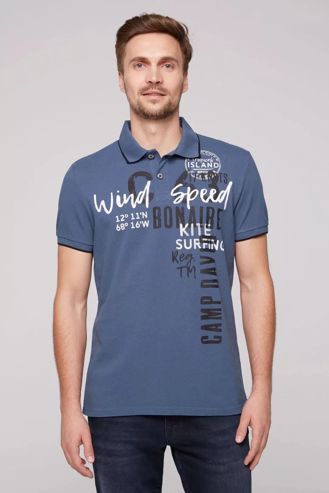 CAMP DAVID Poloshirt, aus Baumwolle günstig online kaufen