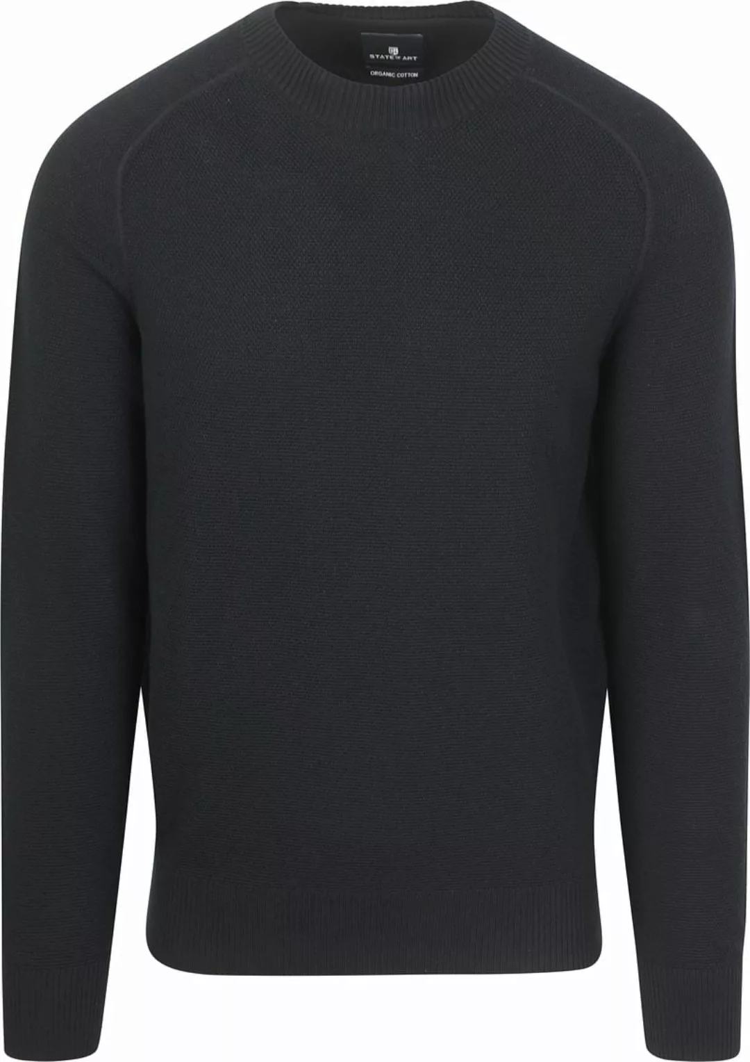 State Of Art Pullover Structure Navy - Größe M günstig online kaufen