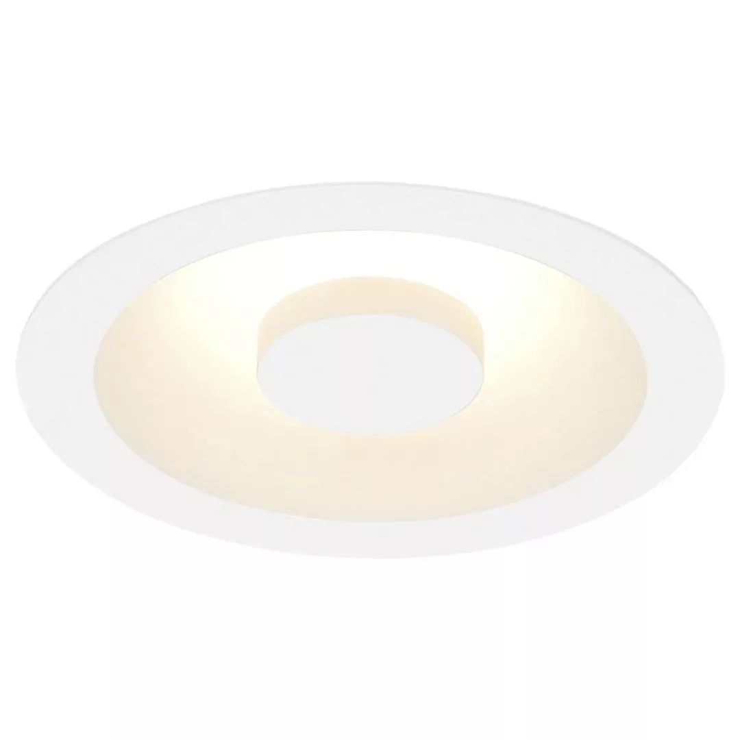 Occuldas Einbauleuchte, LED, Ø 140 mm, weiß, dimmbar günstig online kaufen