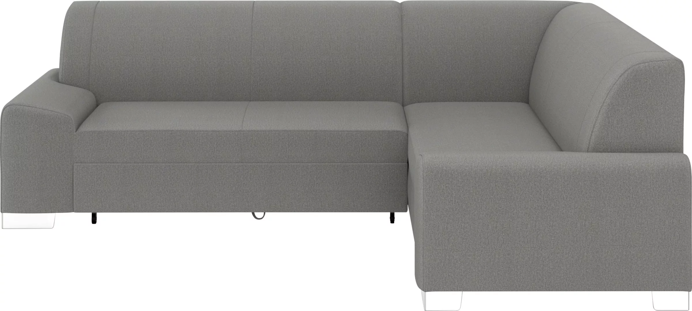 DOMO collection Ecksofa "Anzio L-Form", Wahlweise mit Bettfunktion und Fede günstig online kaufen