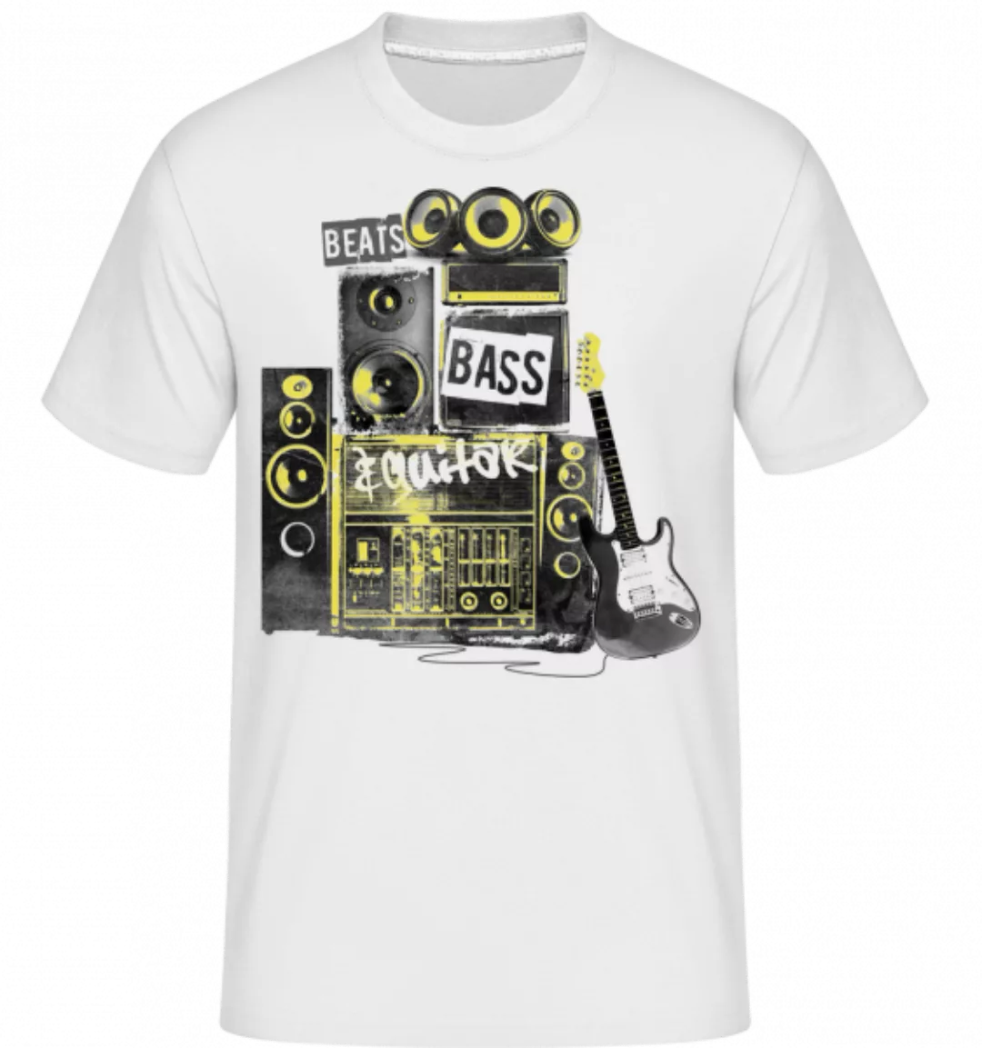 Beat Bass And Guitar · Shirtinator Männer T-Shirt günstig online kaufen