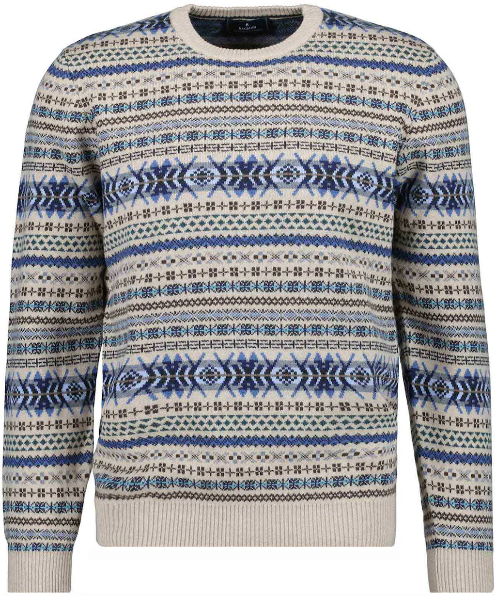 RAGMAN Rundhalspullover günstig online kaufen