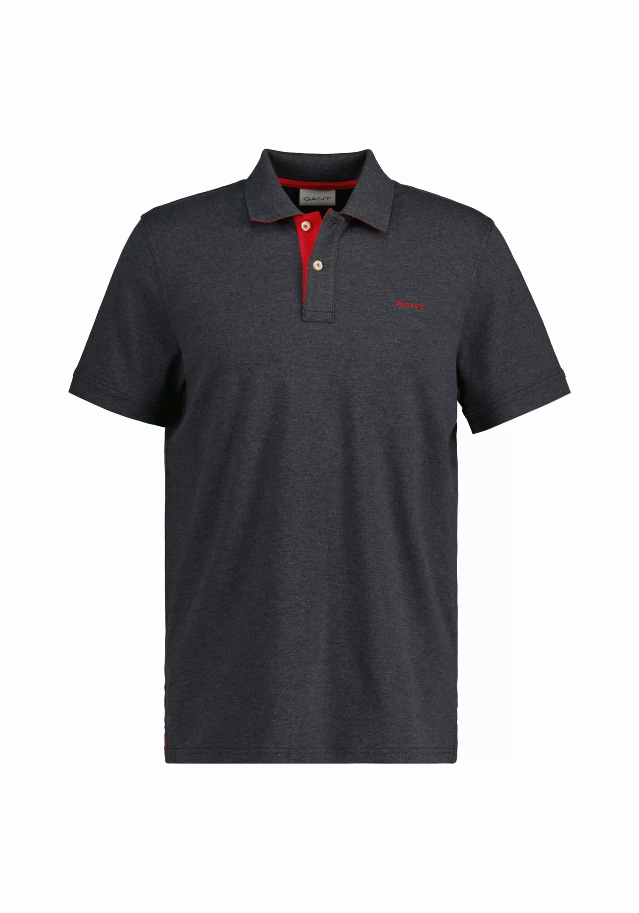 Gant Poloshirt "REG CONTRAST PIQUE SS RUGGER", mit kontrastfarbenen Einsätz günstig online kaufen