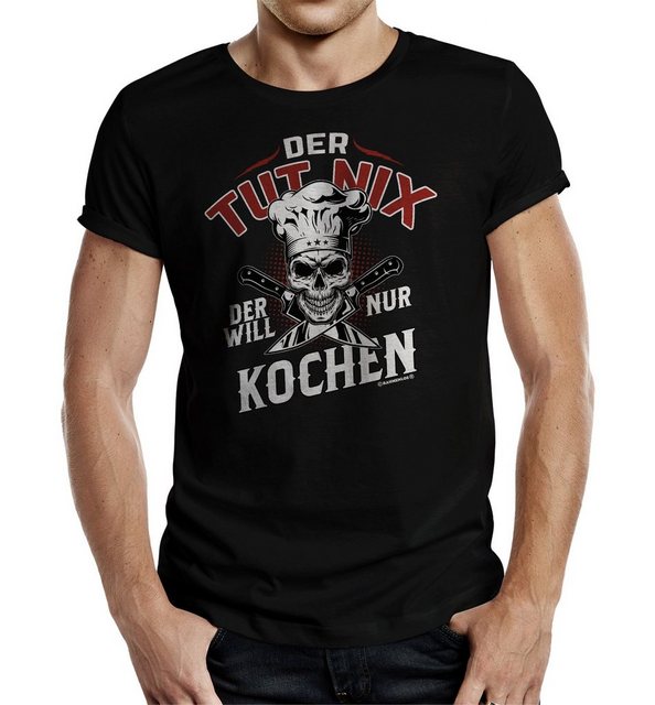 RAHMENLOS® T-Shirt für den Koch - der tut nix - der will nur kochen günstig online kaufen