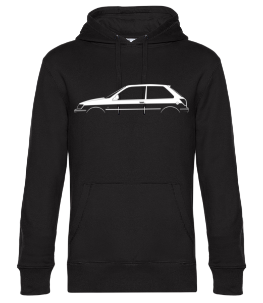 'Ford Fiesta XR2i Mk III' Silhouette · Unisex Premium Hoodie günstig online kaufen