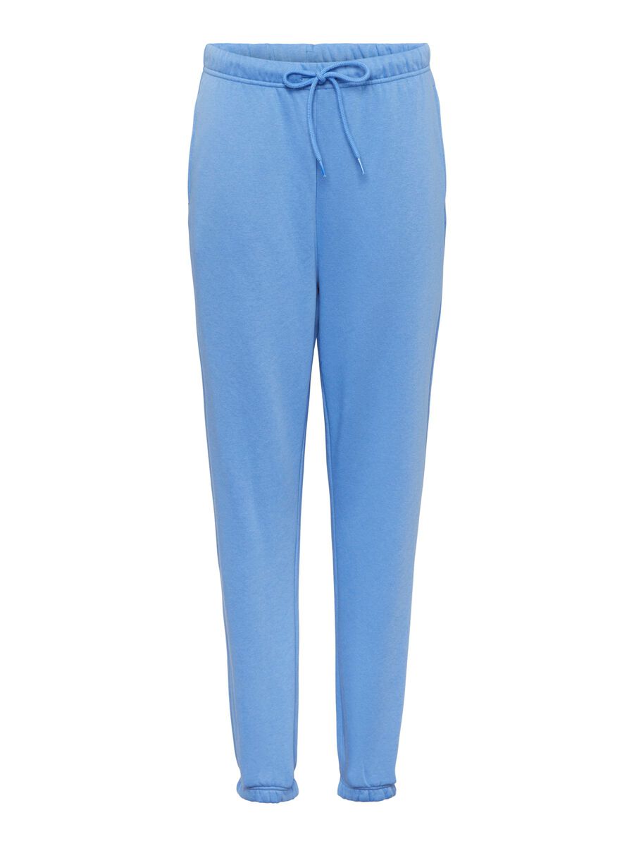 PIECES Bindeband Sweathose Damen Blau günstig online kaufen