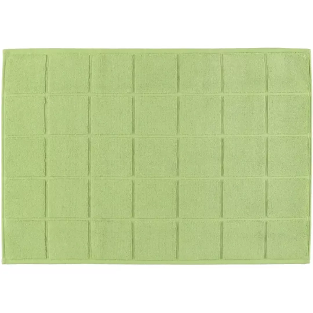 Ross Badematte Uni-Karofond 4015 - Farbe: kiwi - 31 - Badematte 50x70 cm günstig online kaufen