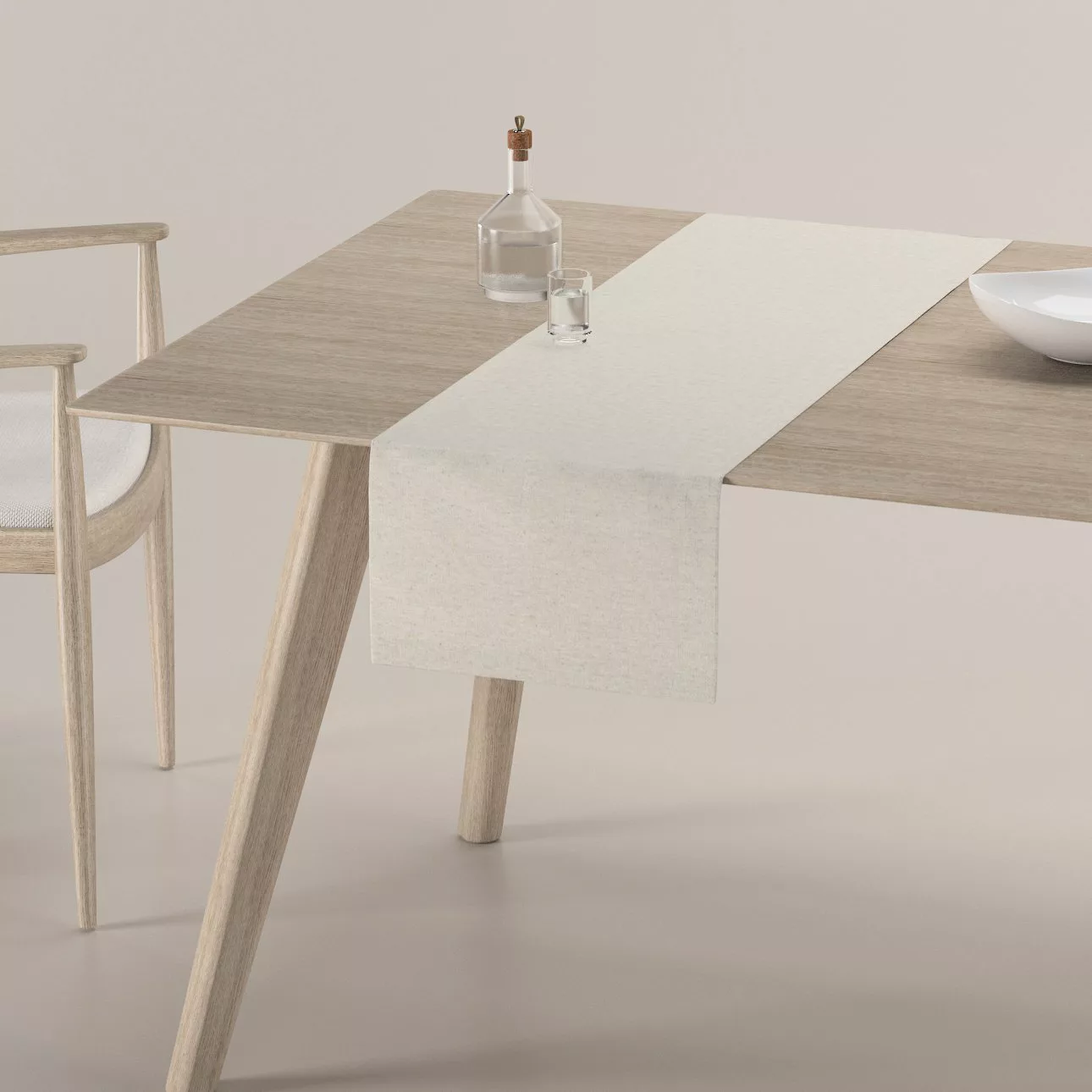 Tischläufer, hellgrau, 40 x 130 cm, Loneta (133-65) günstig online kaufen