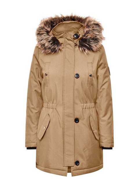 ONLY Winterjacke Only Damen Winter-Jacke OnlIris einfarbiger Parka Mantel F günstig online kaufen