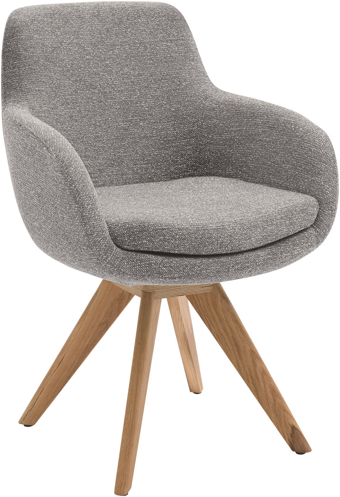 Musterring Esszimmerstuhl »Tavia«, (Set), 2 St., Chenille, Stativgestell Wi günstig online kaufen