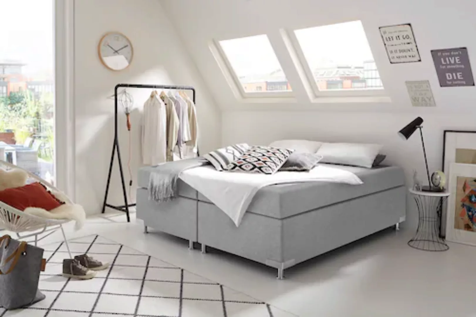 Westfalia Schlafkomfort Boxspringbett "Holland" günstig online kaufen