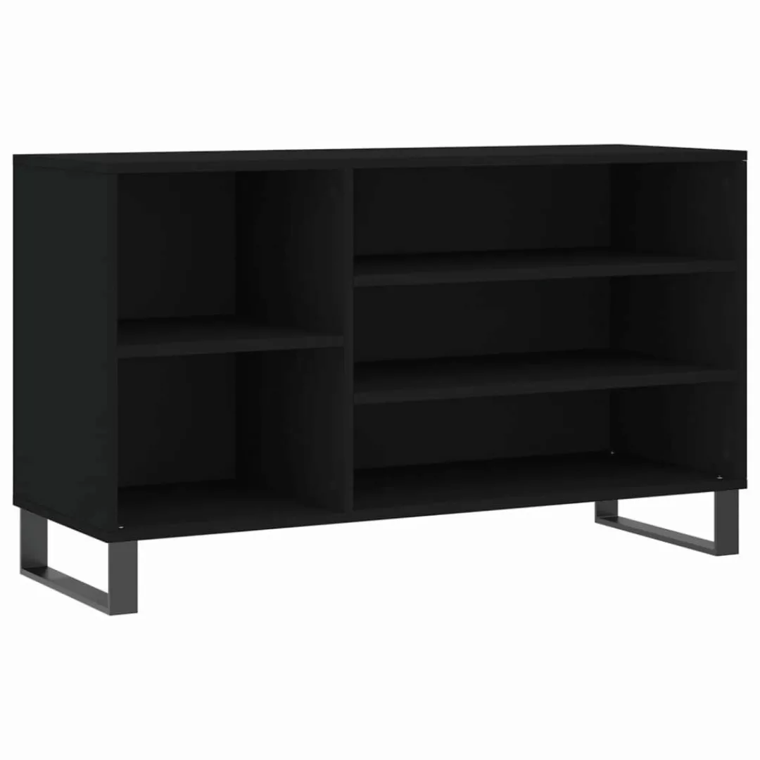 vidaXL Schuhregal Schuhregal Schwarz 102x36x60 cm günstig online kaufen