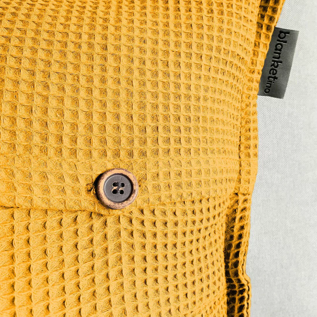 blanketino Dekokissen Kissen mit Waffelmuster, Kissenhülle günstig online kaufen