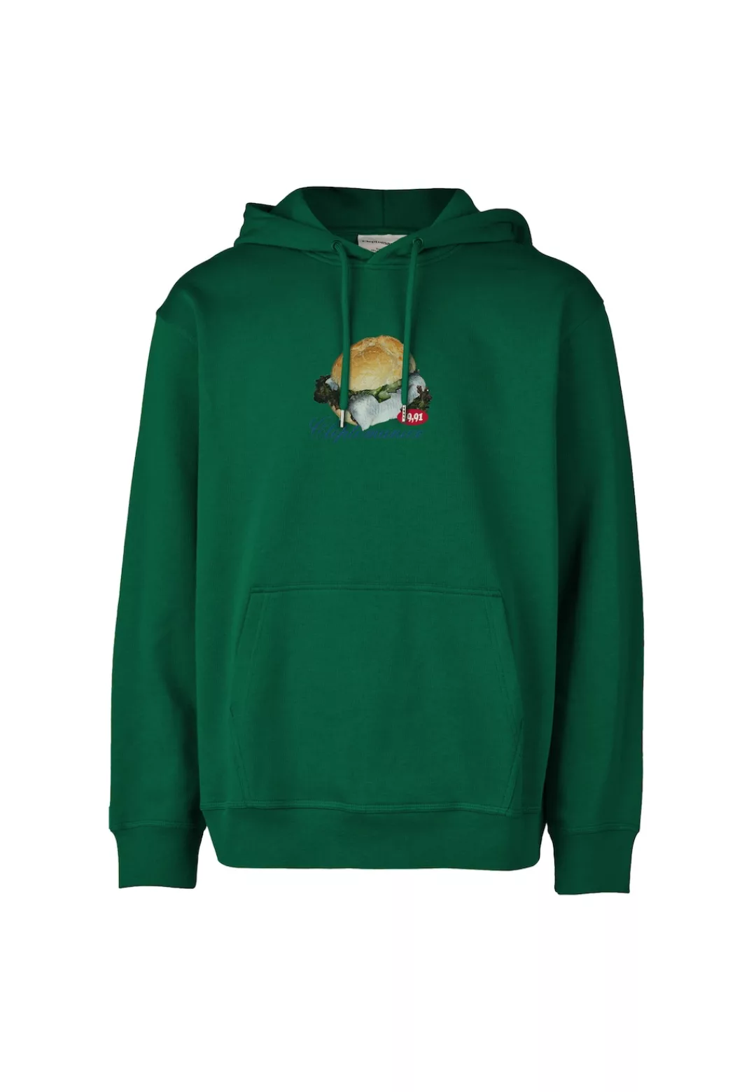 Cleptomanicx Kapuzensweatshirt "Boxy Hooded WTFISH", Locker geschnitten günstig online kaufen