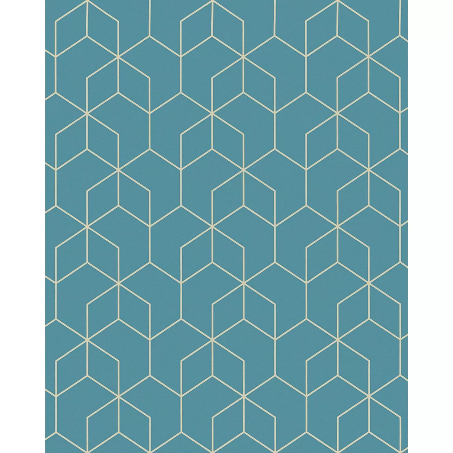 Marburg Vliestapete Grafisch Geometriemotiv Blau 10,05 m x 0,53 m FSC® günstig online kaufen