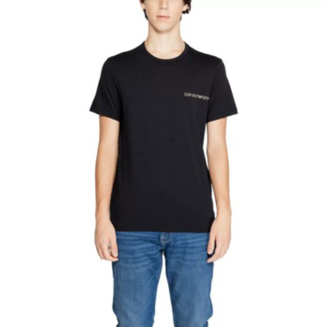 Emporio Armani  Pyjamas/ Nachthemden 2er-Pack Lounge-T-Shirts mit Rundhalsa günstig online kaufen