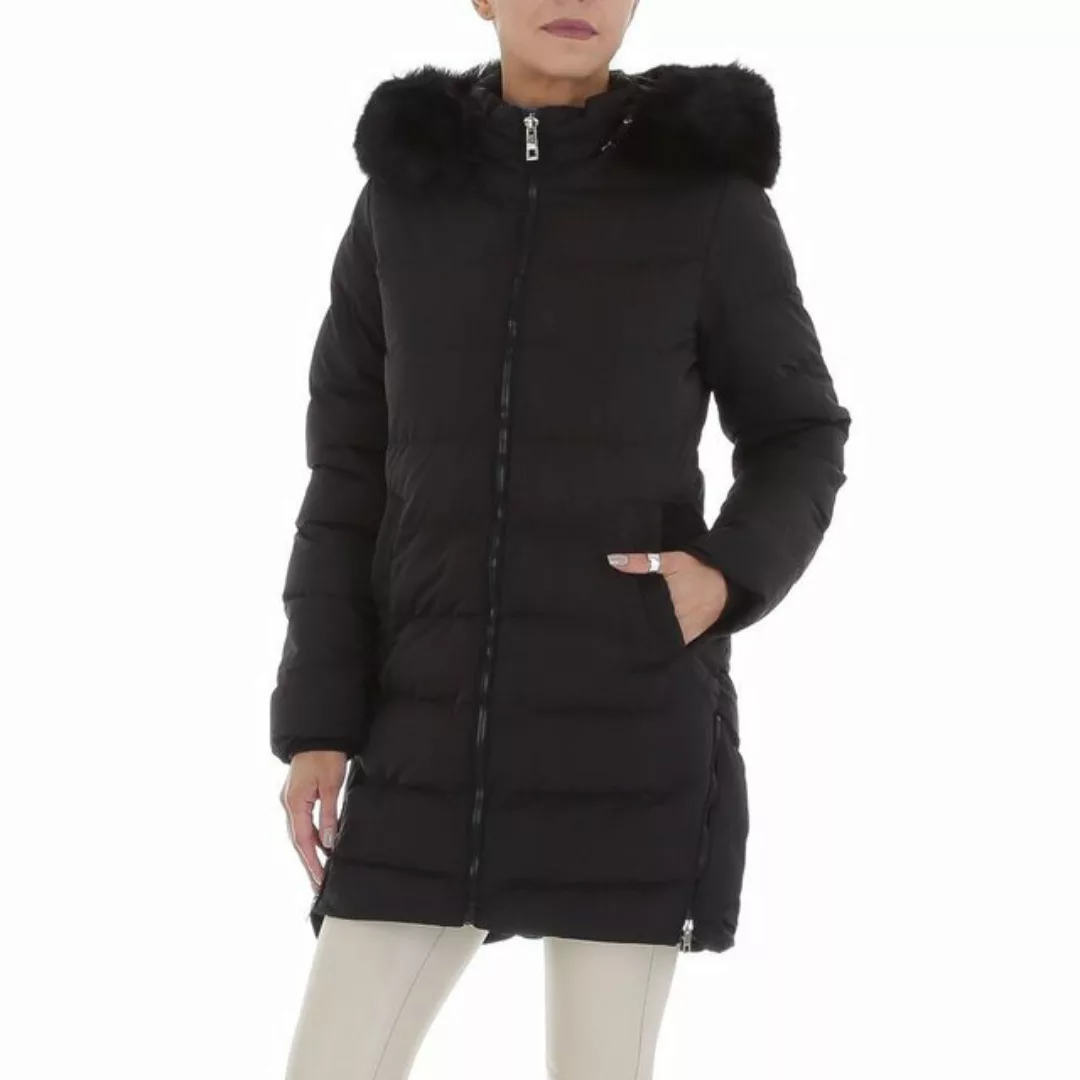 Ital-Design Winterjacke Damen Freizeit (87256520) Kapuze (abnehmbar) Gefütt günstig online kaufen