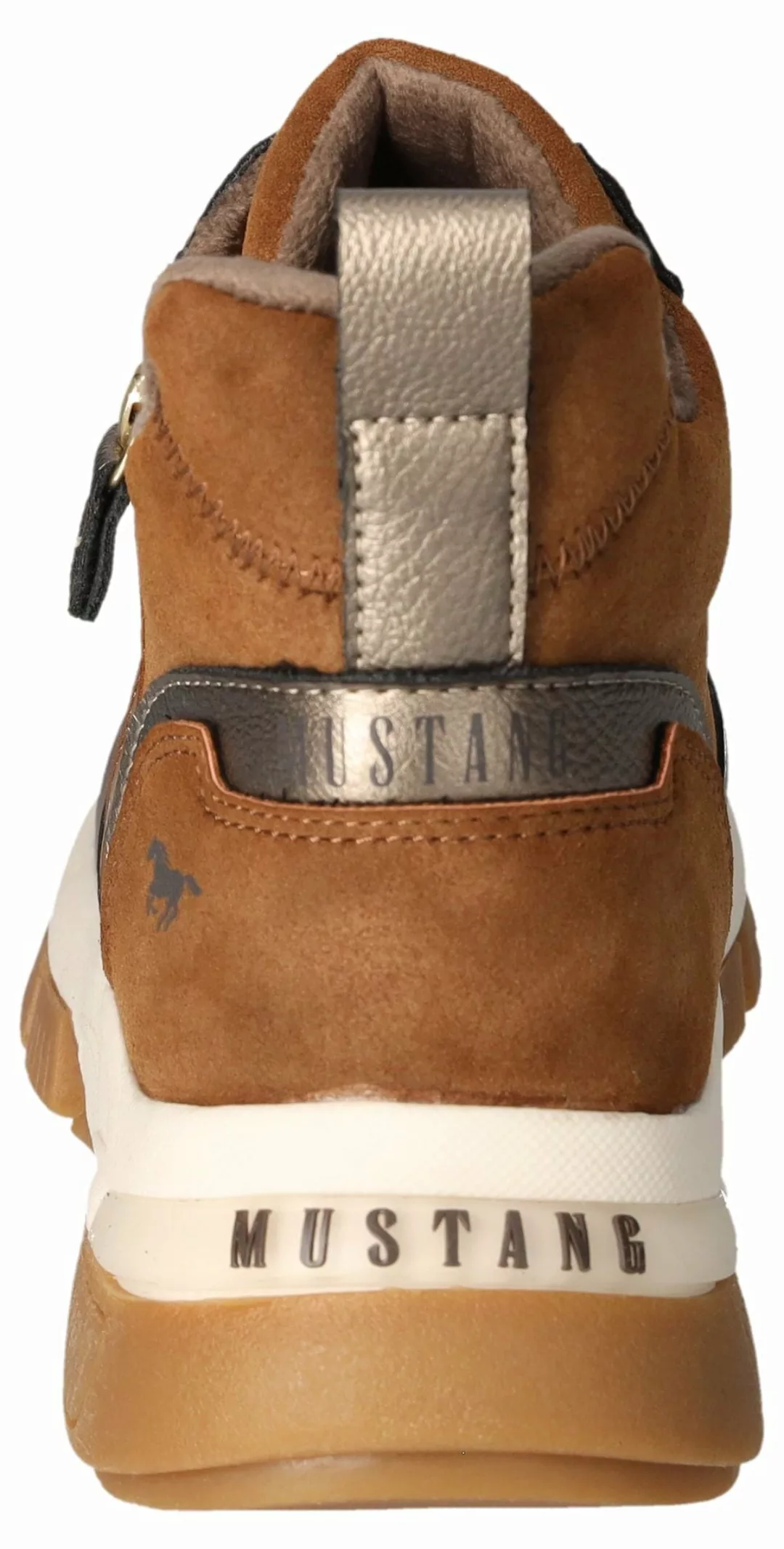 Mustang Wintersneaker Damen beige günstig online kaufen