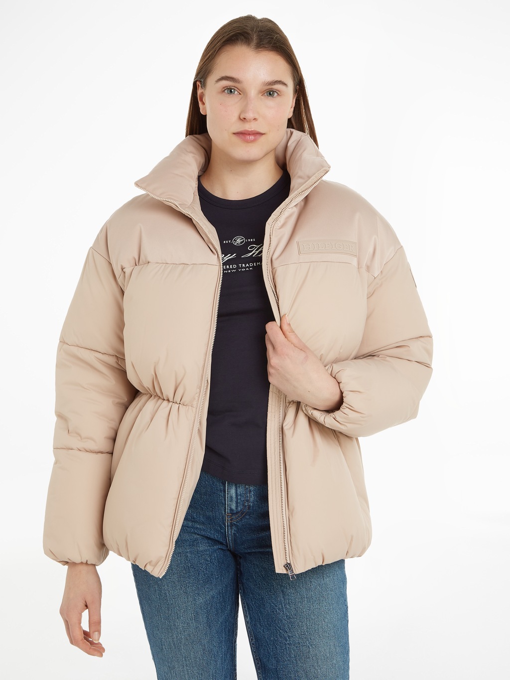 Tommy Hilfiger Steppjacke "NEW YORK PUFFER JACKET", mit verstellbarem Bund günstig online kaufen