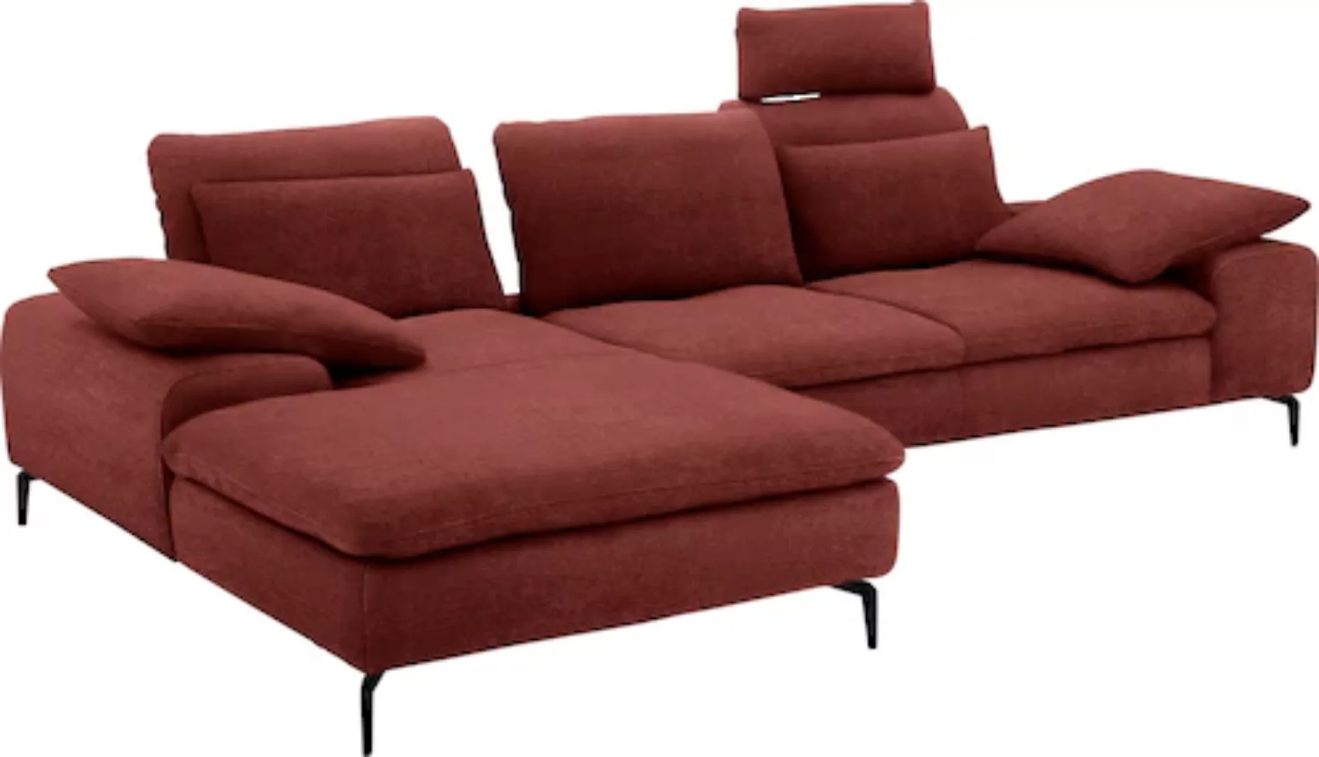 W.SCHILLIG Ecksofa »valentinoo«, (Set), inklusive Hocker, mit Sitztiefenver günstig online kaufen