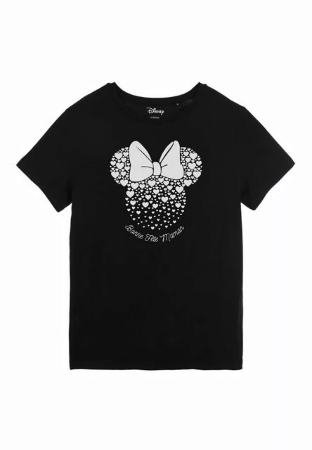 Disney Minnie Mouse T-Shirt T-Shirt Damen Oberteil mit Angel günstig online kaufen