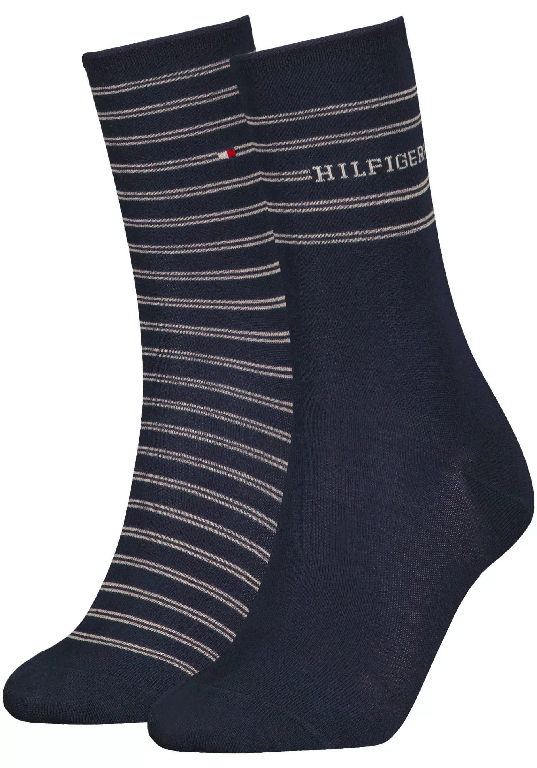 Tommy Hilfiger Socken, (2 Paar), mit Logoschriftzug günstig online kaufen