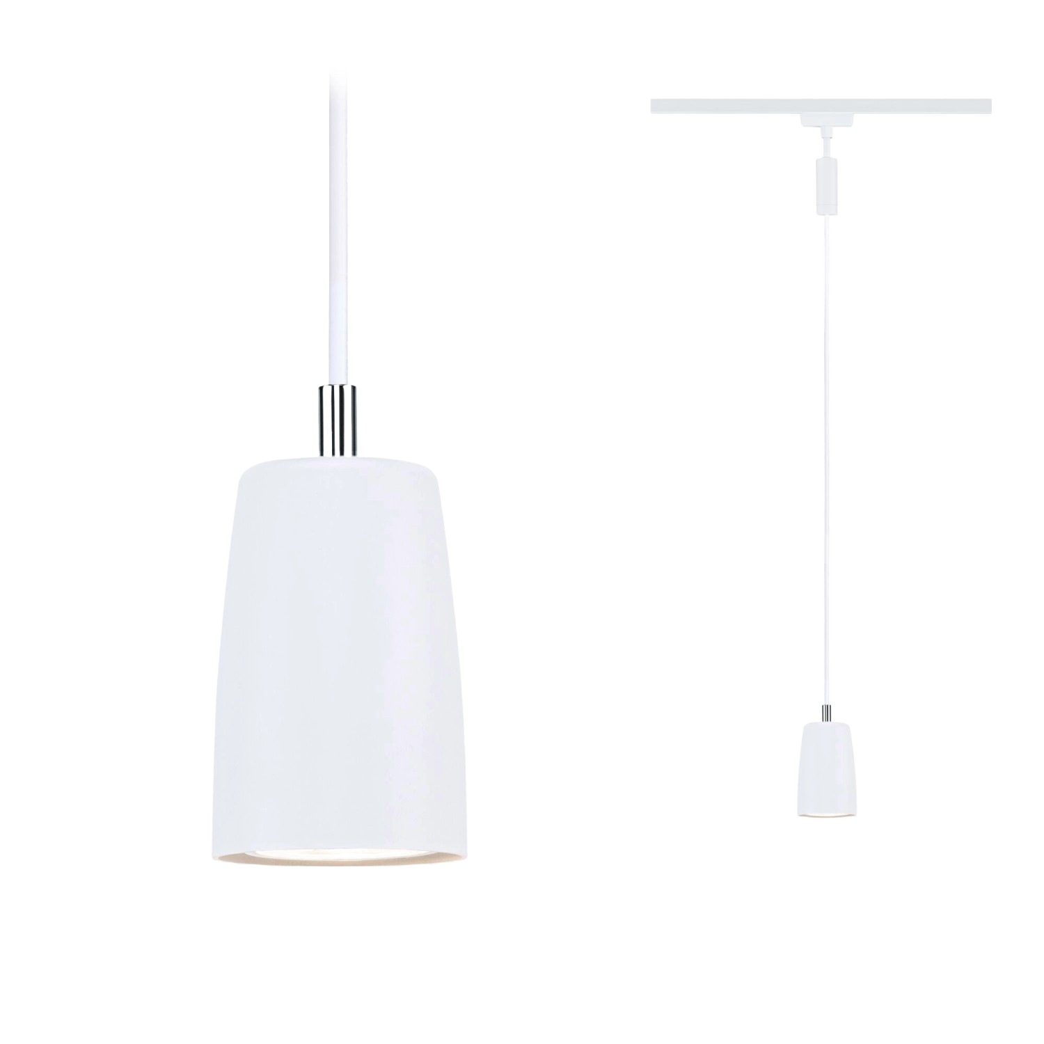 Paulmann Pendelleuchte Cover URail Signalweiß 122 cm x 6,5 cm günstig online kaufen