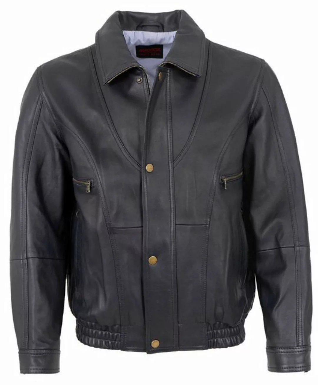 Maddox Lederjacke Holdo MADDOX - Herren Echtleder Lederjacke Blouson Lammna günstig online kaufen