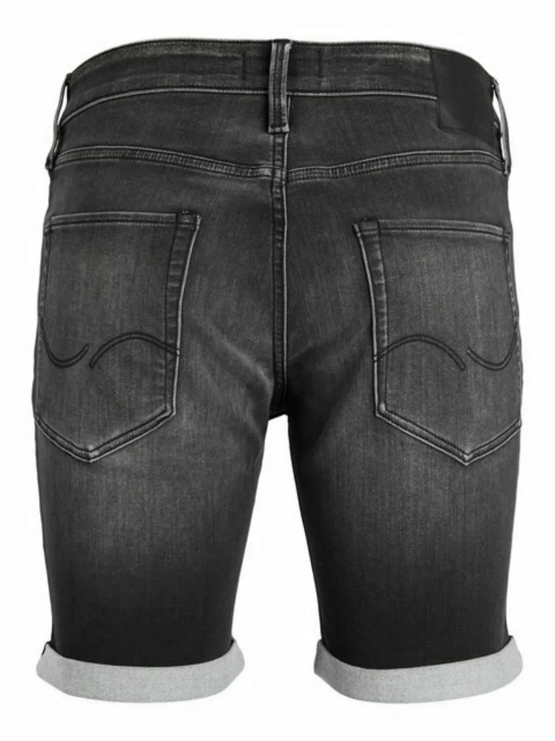 Jack & Jones Herren Jeans Short JJIRICK JJICON SQ 612- Relgular Fit - Schwa günstig online kaufen