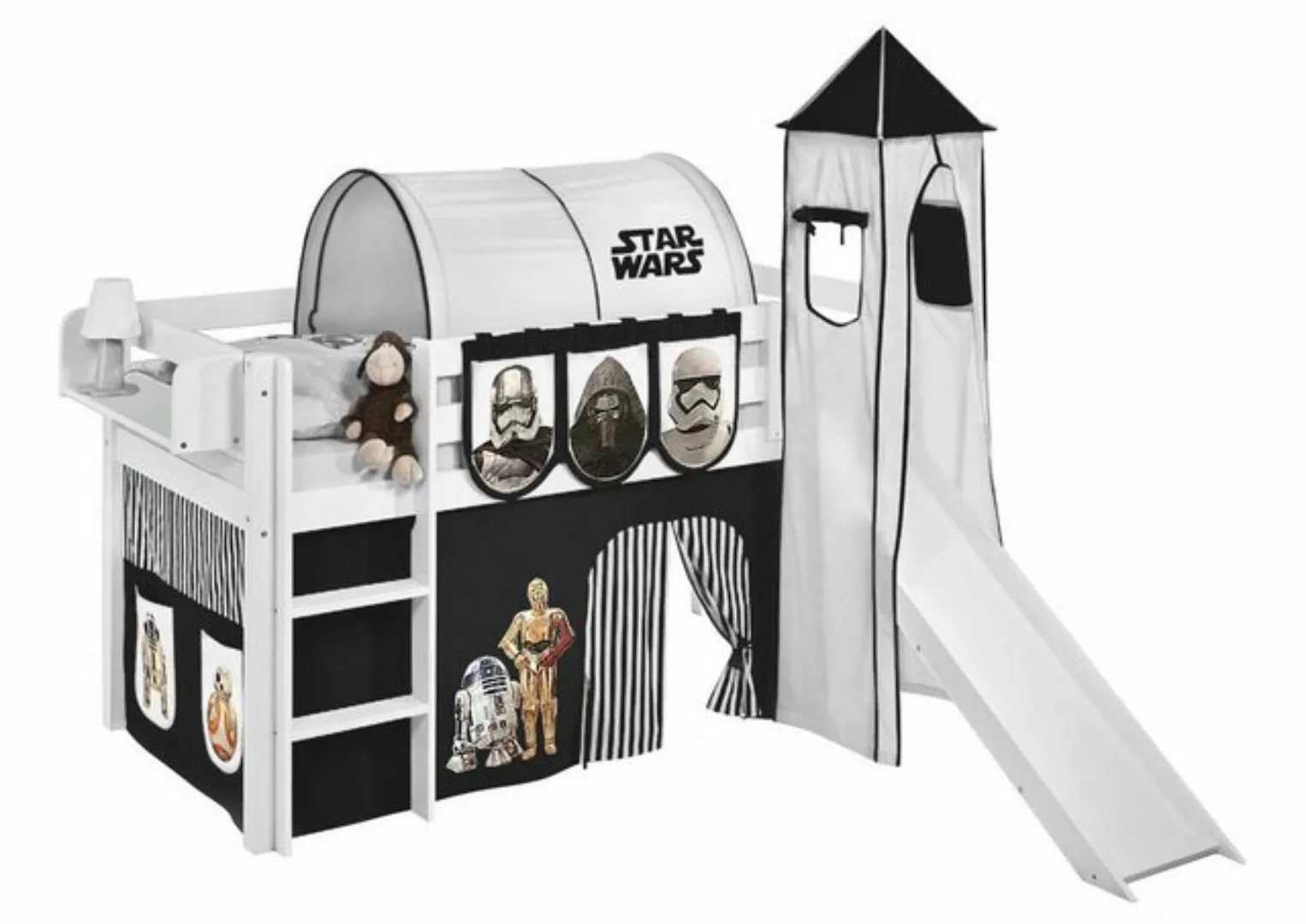 Lilokids Hochbett Spielbett JELLE Star Wars - Hochbett LILOKIDS - weiß - mi günstig online kaufen