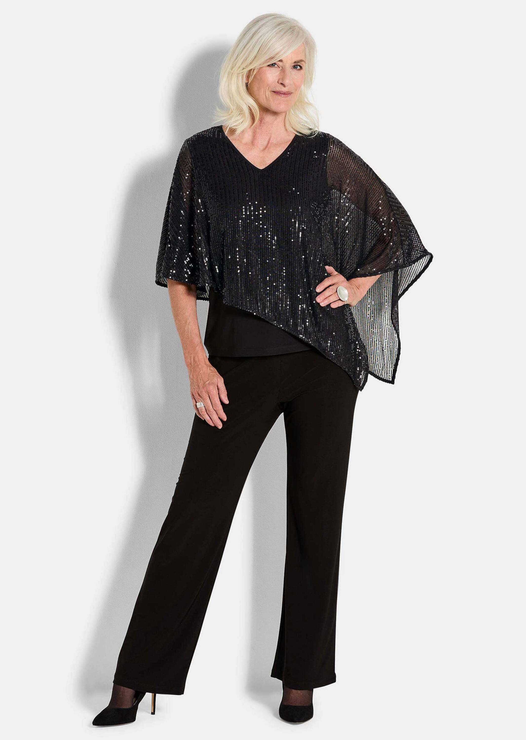 GOLDNER Print-Shirt Shirt mit Pailletten günstig online kaufen