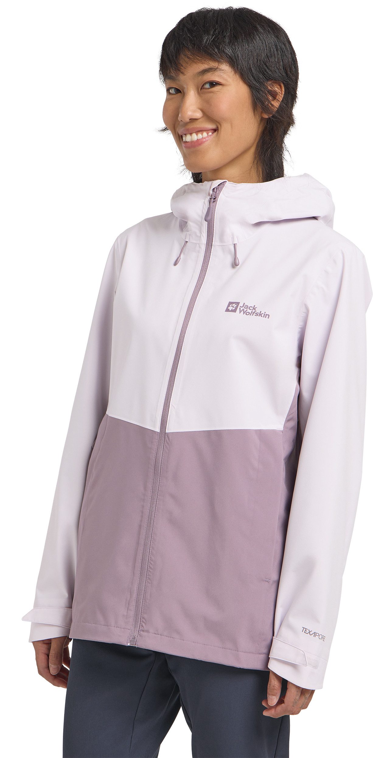 Jack Wolfskin Funktionsjacke "WEILTAL 2L JKT W", mit Kapuze, Wasserdicht, a günstig online kaufen