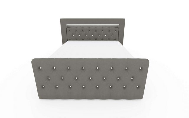 99rooms Boxspringbett Cezar (Schlafzimmerbett, Bett), 120/140/160/180/200x2 günstig online kaufen