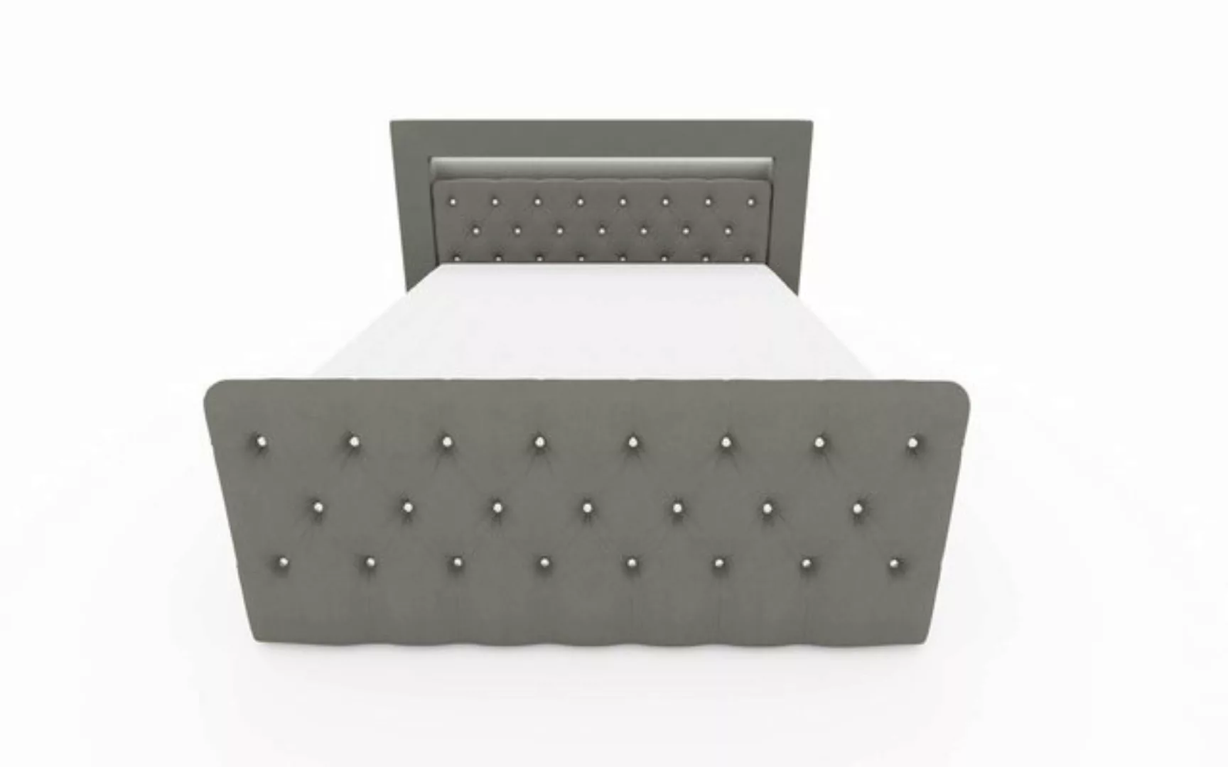 99rooms Boxspringbett Cezar (Schlafzimmerbett, Bett), 120/140/160/180/200x2 günstig online kaufen