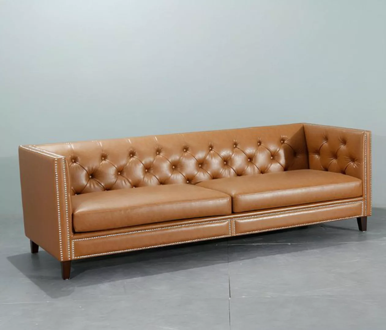 Xlmoebel Sofa 4-Sitzer Polstercouch in modernem Design aus Polyester in Ora günstig online kaufen