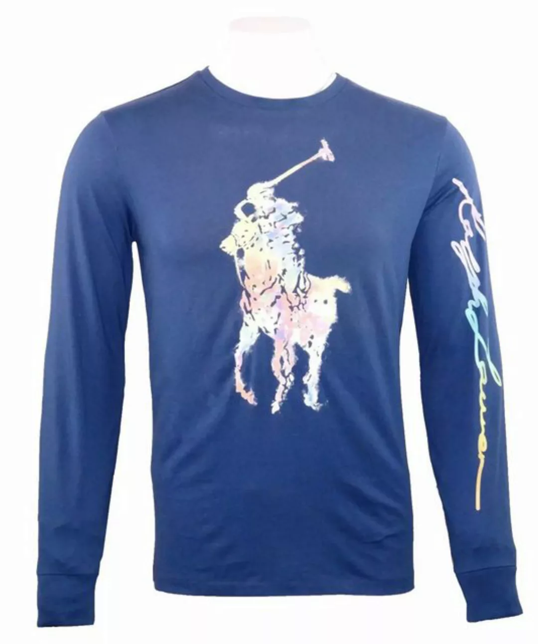 Polo Ralph Lauren Longsleeve Sweatshirt Großes Pony-Logo Custom Slim Fit Ei günstig online kaufen