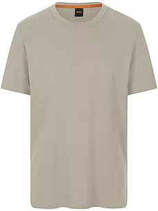 Rundhals-Shirt BOSS beige günstig online kaufen