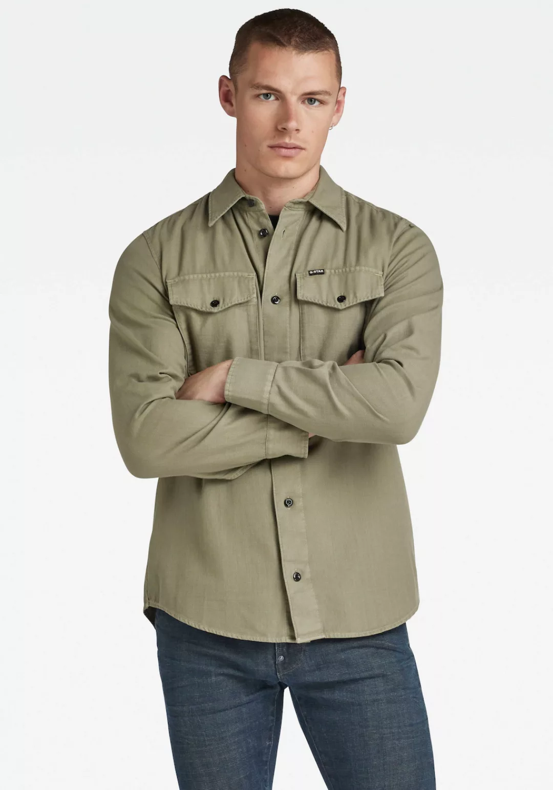 G-Star RAW Jeanshemd "Marine Slim" günstig online kaufen